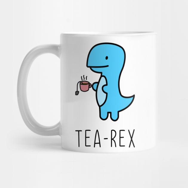 Tea-Rex Blue Dino by Zakzouk-store